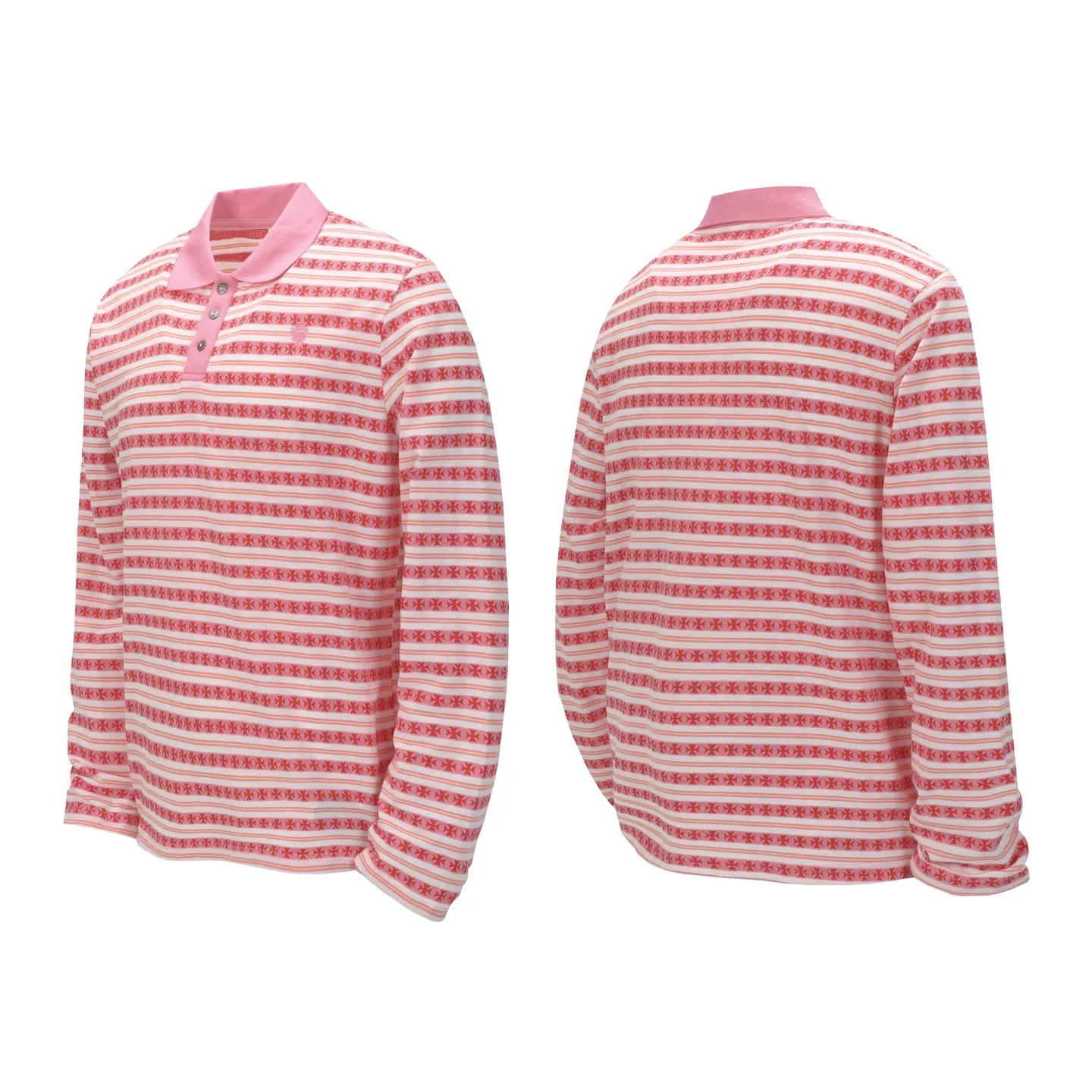 P190 -Chrome Hearts/Chrome Hearts 25ss season's most popular striped yarn-dyed long-sleeved T-shirt -High weight, high density and high quality. The wool is soft, delicate and skin-friendly. It feels soft and silky. It has excellent warmth and skin-friendly properties. -Customized weaving and dyeing, no color difference, no matter the fabric or workmanship details, beat the ordinary version on the market. -Colour: black, gray, blue, pink, green -Size: S M L XL